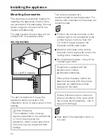 Preview for 16 page of Miele F 1803 Vi Installation Instructions Manual