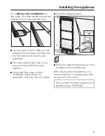 Preview for 21 page of Miele F 1803 Vi Installation Instructions Manual