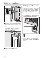 Предварительный просмотр 26 страницы Miele F 1803 Vi Installation Instructions Manual