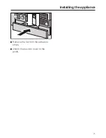 Preview for 27 page of Miele F 1803 Vi Installation Instructions Manual