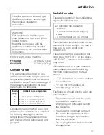 Preview for 3 page of Miele F 1813 SF Installation Instructions Manual