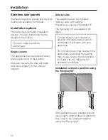 Preview for 6 page of Miele F 1813 SF Installation Instructions Manual