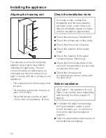 Preview for 12 page of Miele F 1813 SF Installation Instructions Manual