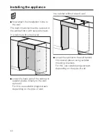 Preview for 16 page of Miele F 1813 SF Installation Instructions Manual