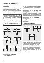 Preview for 18 page of Miele F 2411 SF Operating And Installation Instructions