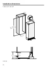 Preview for 22 page of Miele F 2411 SF Operating And Installation Instructions