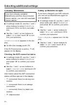 Preview for 64 page of Miele F 2411 SF Operating And Installation Instructions