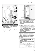 Preview for 35 page of Miele F 2462 Vi Operating And Installation Instructions