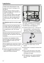 Preview for 54 page of Miele F 2462 Vi Operating And Installation Instructions