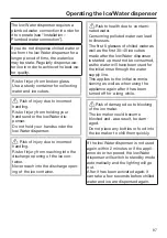 Preview for 97 page of Miele F 2462 Vi Operating And Installation Instructions