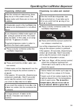 Preview for 99 page of Miele F 2462 Vi Operating And Installation Instructions