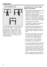 Preview for 20 page of Miele F 2671 Vi Operating And Installation Instructions