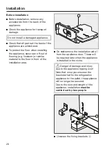 Preview for 28 page of Miele F 2671 Vi Operating And Installation Instructions