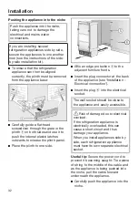 Preview for 32 page of Miele F 2671 Vi Operating And Installation Instructions