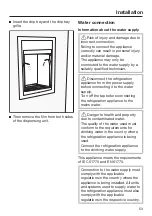 Preview for 53 page of Miele F 2671 Vi Operating And Installation Instructions