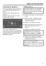 Preview for 67 page of Miele F 2671 Vi Operating And Installation Instructions