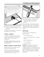 Preview for 19 page of Miele F 311 i-6 Operating And Installation Instructions