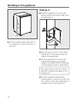 Preview for 34 page of Miele F 311 i-6 Operating And Installation Instructions