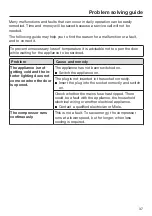 Preview for 37 page of Miele F 31202 Ui Operating And Installation Instructions