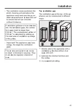 Preview for 45 page of Miele F 32202 i Operating And Installation Instructions