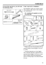 Предварительный просмотр 53 страницы Miele F 32202 i Operating And Installation Instructions