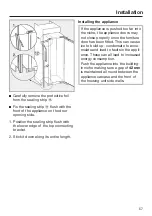 Preview for 57 page of Miele F 32202 i Operating And Installation Instructions