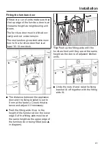 Preview for 61 page of Miele F 32202 i Operating And Installation Instructions