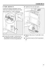 Предварительный просмотр 65 страницы Miele F 32202 i Operating And Installation Instructions