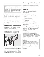 Предварительный просмотр 19 страницы Miele F 623 Ui Operating And Installation Manual