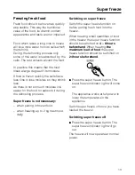 Preview for 13 page of Miele F 7102 S Operating And Installation Manual