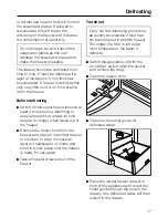 Preview for 17 page of Miele F 7102 S Operating And Installation Manual