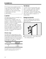 Preview for 26 page of Miele F 7102 S Operating And Installation Manual