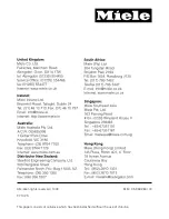 Preview for 32 page of Miele F 7102 S Operating And Installation Manual