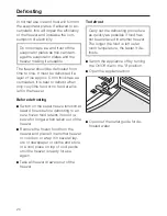 Preview for 20 page of Miele F 7138 S Operating And Installation Manual