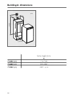 Preview for 36 page of Miele F 9052 i-1 Operating And Installation Instruction