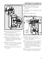 Preview for 45 page of Miele F 9052 i-1 Operating And Installation Instruction