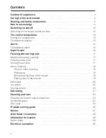 Preview for 2 page of Miele F 9122 Ui-1 Operating And Installation Manual