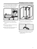 Preview for 41 page of Miele F 9122 Ui-2 Operating Instructions Manual