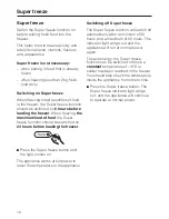 Preview for 18 page of Miele F 9252 i Operating And Installation Manual