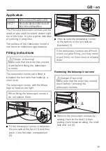 Preview for 39 page of Miele FlexiClip HFC70 Manual