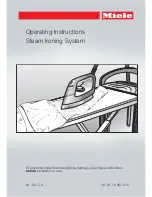 Preview for 1 page of Miele FM3 Operating Instructions Manual