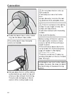 Предварительный просмотр 22 страницы Miele FM3 Operating Instructions Manual