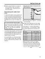 Предварительный просмотр 23 страницы Miele FM3 Operating Instructions Manual