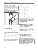 Preview for 28 page of Miele FM3 Operating Instructions Manual