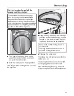 Предварительный просмотр 43 страницы Miele FM3 Operating Instructions Manual