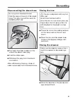 Preview for 45 page of Miele FM3 Operating Instructions Manual