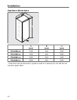 Preview for 50 page of Miele FN 22062 ws Operating And Installation Instructions