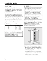 Preview for 58 page of Miele FN 35402 i Operating And Installation Instructions