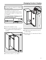 Preview for 63 page of Miele FN 35402 i Operating And Installation Instructions