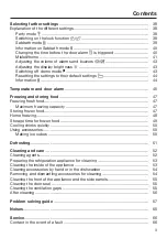 Preview for 3 page of Miele FN 4322 E Operating Instructions Manual